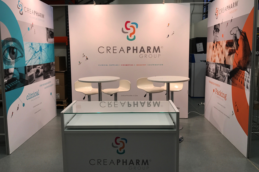 stand creapharm group communication salon expo foire