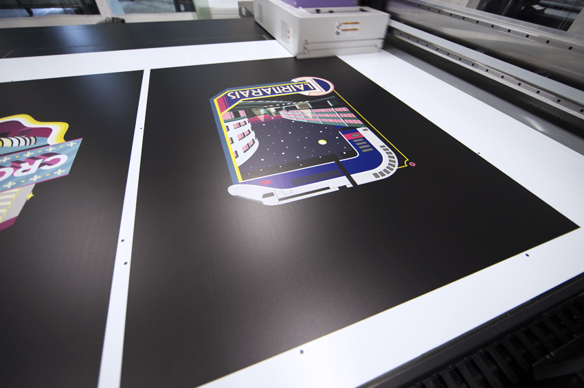 impression sur dibond mimaki jfx 500-2131 tirage d'art artiste florian schneider communication reims publicité