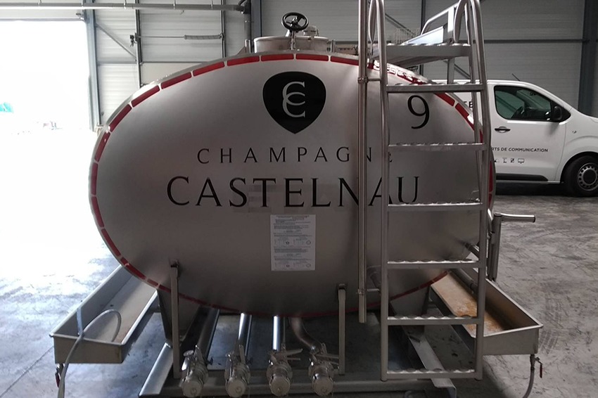 marquage citerne champagne castelnau reims adhésif